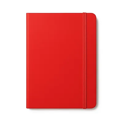 Libreta A5 rojo